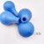 蓝色吸水球玻璃刻度吸管吸球实验室用橡胶吸球吸耳球移液管蓝皮头 蓝吸球