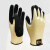 GSP康思曼KT1303 3级13G防切割丁腈磨砂涂层手套防滑耐磨防护手套黄黑色12双装