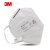 3M 9502+ N95级双标准防护口罩防雾霾防颗粒物舒适针织头戴式 50只/盒