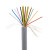 津达线缆 TRVV 4*2.5平方电缆线一米，灰色