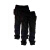 博迪嘉C700  TC多口袋工作裤膝盖袋膝盖贴加强防寒工作服 黑色 L码 1条 企业定制