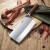 四夕郎2号桑刀商用菜刀切肉刀切菜刀中式不锈钢菜刀 浅棕色 60以上+20cm+11cm