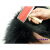 定制适用宠物皮毛专用护理羊毛刷 毛领刷子 小毛梳子皮草梳理 木柄 大号