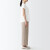 无印良品 MUJI 女式 双罗纹编织 法国袖T恤 休闲百搭T恤 白色 2S XS（150/76A）