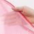 百利文透明文件袋 网格袋透明资料袋 考试拉链袋办公收纳袋 大号文具包 B5粉色(295x215mm)-10个装