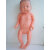仿真软胶女婴儿护理模型 初生儿模型 幼儿护理培训模型塑胶娃娃 海绵填充被动操娃娃（黄色）