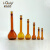 芯硅谷  V2861 棕色容量瓶，具塞棕色容量瓶，高硼硅容量瓶，刻度容量瓶 容积 100ml 1盒（2个）