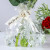 海斯迪克 透明玻璃包装纸 鲜花包装纸防水塑料花束玻璃卷 2.3丝【45*45cm/50张】H-149