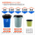 真百仓 平口：100*120cm(4丝）工业加厚塑料垃圾袋 （100只）