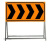 适配定制适合定制 前方施工 注意安全 可折叠反光道路施工标志牌 警示牌 交通 前方施工禁止通行 120*40*100