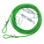 俱威 晾衣绳包塑钢丝绳（可按需裁剪）承载力强 4mm包塑8米绿色(室内外配件）