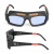 斯铂格 电焊防强光防打眼护目镜 一体眼镜+绑带镜盒+10保护