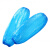 一次性袖套防水防油污加厚耐磨PE防尘养殖场工作手臂蓝色套袖塑料 蓝色 全新料PE袖套100只/袋 7天内发货
