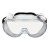 全密封防护眼镜劳保护目镜防风沙打磨防飞溅骑行男女防尘灰眼镜罩 PC标准款
