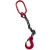 起重工具 起重链条吊具 三爪吊链 WLL20t 4米