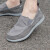 卡骆驰（crocs）复古男鞋24春新款沃尔卢运动轻便耐磨休闲鞋透气帆布鞋一脚穿板鞋 207635-0DV/石板灰/浅灰 39-40码/M7/250mm