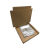 电子元器件包装纸盒飞机盒IC芯片物料盘包装纸盒大圆盘物流tray盘 定制纸盒 现货3层纸
