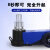 越越尚 重型卧式气动千斤顶（蓝色）YYS-QJD-202 100吨镀铬直杆 