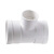 联塑（LESSO）90°异径三通PVC-U排水配件白色 dn160×75