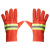 东消（DONGXIAO） 消防手套 97款 橘红色 1双 消防演习服装 消防员作训手套 防火隔热手套