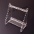 定制适用梯形移液管架 有机玻璃刻度吸管架 移液管架 滴管架 试管架 梯型架