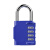 旷尔 密码挂锁 大号4位密码锁挂锁 箱包背包锁抽屉储物柜锁【蓝色】两把起批