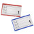 安英卡尔  磁性标签  仓库标识牌 货架标签 仓库物料卡标签牌 磁性材料卡软磁强磁套 蓝色4*7软磁（10只） A1837