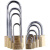 老式锁具铜锁通用安全门锁不锈钢挂锁家用防盗小铜锁中式 30mm长梁独立款