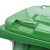 鲁识大号户外垃圾桶物业环卫分类桶果皮箱 240L草绿厨余垃圾