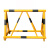 找钢巴巴 拒马移动护栏防撞防冲撞安全路障钢管护栏白色贴红膜长2米*高1.2米*宽0.8米一个价
