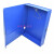 天星800档案盒A4文件盒TX800资料盒6CM带夹加厚纸板磁扣收纳盒子 天星TX801【无夹】天蓝色