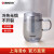 清水（SHIMIZU） 玻璃冷水壶冷水杯耐热玻璃水杯大容量花茶壶果汁壶凉水壶茶壶 烟灰色300ml