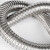 YUAC 不锈钢穿线软管 304/201金属波纹管防鼠蛇皮管电缆线保护套管 304材质穿线管 内径25mm【1米】