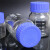 实验室玻璃仪器蓝盖瓶试剂瓶250 500 1000广口瓶圆大口瓶玻璃蓝盖 蓝盖大口1000ml