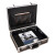 金诗洛 K5508 带锁铝合金手提箱 手提式双密码工具箱证件收纳盒 黑色空箱(42*32*14)
