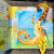 英文儿童3d立体机关书翻翻看里面恐龙动物纸板纸膜子玩具礼物 两款合拍