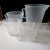 塑料量杯塑料烧杯30/50/100/250/500/1000/2000/3000/5000ml 30ml(5个)
