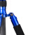 曼比利（Manbily） CZ-305碳纤维三脚架单反相机便携专业轻便三角架 蓝色
