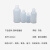 麦克林 塑料容量瓶 200ml 标配/个