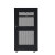 机柜1.2米22U服务器机柜19英寸标准纵横机柜加厚钢板黑色钢化玻璃门Z2.6022标准款