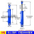 定制适用液压缸油顶5吨63缸径双向液压油缸工程油缸泵站 动力单元小型油缸 63X35X2000