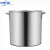 中环力安 不锈钢桶圆桶带盖商用大容量加厚不锈钢 特厚款直径20高12 容量约3.5L