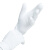 立采冬季加绒加厚背三筋手套 白色 内层加绒三筋 XL码 1双价5双起售