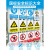 定制安全标识牌警示牌工地施工消防指示提示牌危险标志警告标示贴 A109(PVC塑料板) 15x20cm