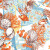 富安娜家纺 法兰绒四件套 双面加绒冬季保暖加厚床品 双人套件 珊瑚海 1.2米/1.5米床(152*210cm)