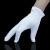 普舍（PUTSCHE）白手套 演出庆典珠宝展示手套 礼仪棉手套12双