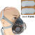 千惠侬日本重松硅胶口罩打磨电焊工烟尘煤矿粉尘焊铝镀锌面具可水洗 塑料头带 W芯+200棉