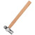 筑华工品 木柄圆头锤手锤木工榔头1磅 一个价 DL5145