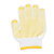 瑞珂韦尔（Rockwell）PCN102 PVC点塑劳保手套透气防滑耐磨装卸搬运 12副 黄色 均码