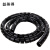 蓓尔蓝 FNR8001 塑料新型护线管理线管开口式线管电线束线管1m*8mm黑色